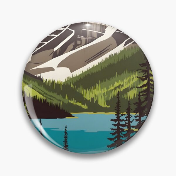 Item preview, Banff National Park Canada Vintage Travel Tourism  designed and sold by TravelersGems.