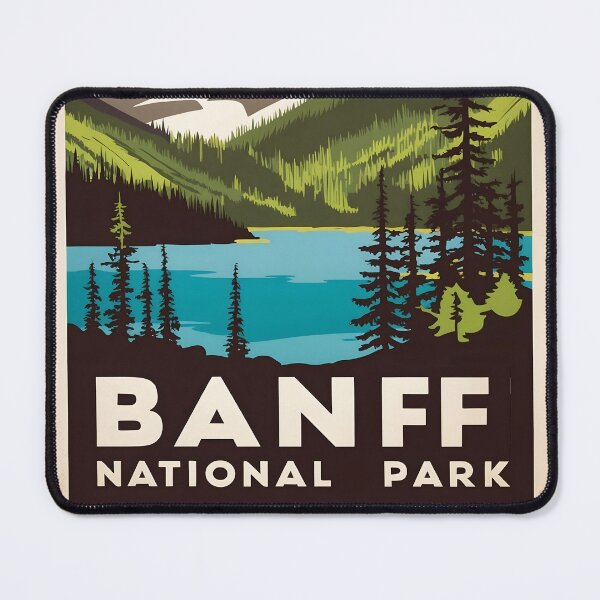 Item preview, Banff National Park Canada Vintage Travel Tourism designed and sold by TravelersGems.