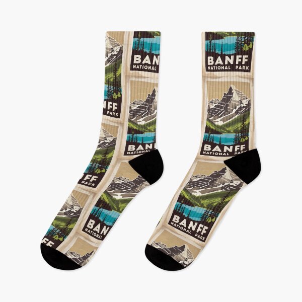Item preview, Banff National Park Canada Vintage Travel Tourism  designed and sold by TravelersGems.