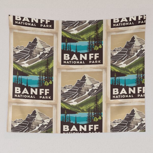 Item preview, Banff National Park Canada Vintage Travel Tourism  designed and sold by TravelersGems.