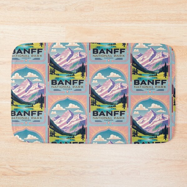 Item preview, Banff National Park Canada Vintage Travel Tourism  designed and sold by TravelersGems.