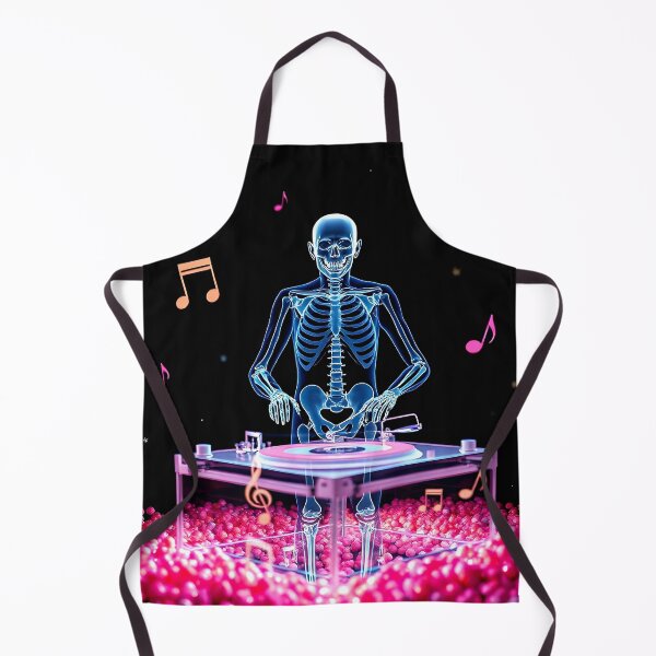 Item preview, Picture Print Decrotive X-ray Photo Digital Image Of a Skeleton Club Dj designed and sold by HardToFindMerchandise.
