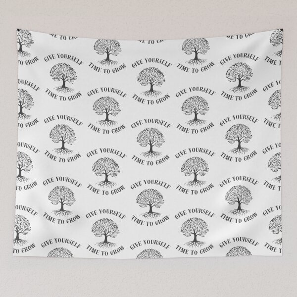 Item preview, Give Yourself Time To Grow. Tree With Deep Roots designed and sold by Rebel-Design.