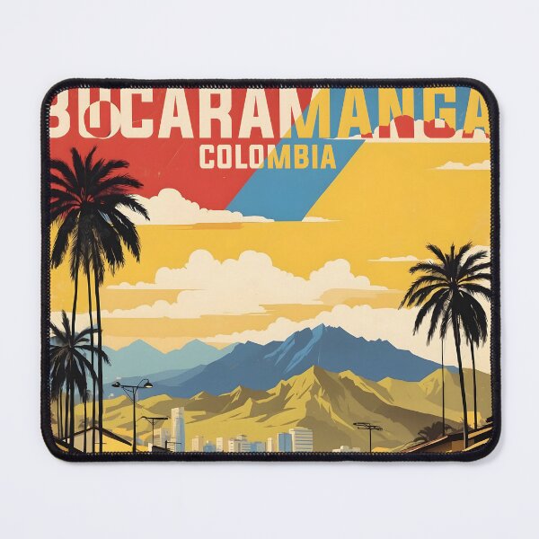 Item preview, Bucaramanga Colombia Retro Vintage Poster Tourism designed and sold by TravelersGems.