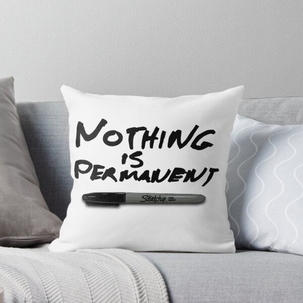 Item preview, Nothing is Permanent designed and sold by BTPComics.
