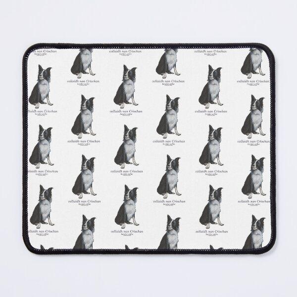 Item preview, hand painted border collie  - collaidh nan Crìochan (Scottish Gaelic translation) designed and sold by Mamaidh Made.