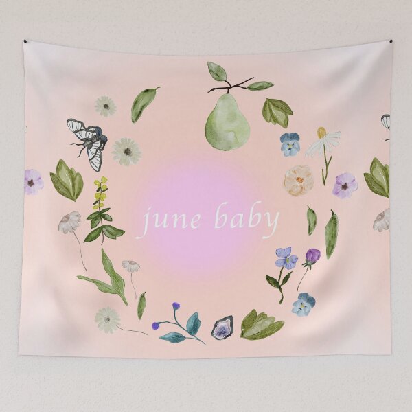 Item preview, June Birthday - Flower Wreath designed and sold by bowsbotanicals.