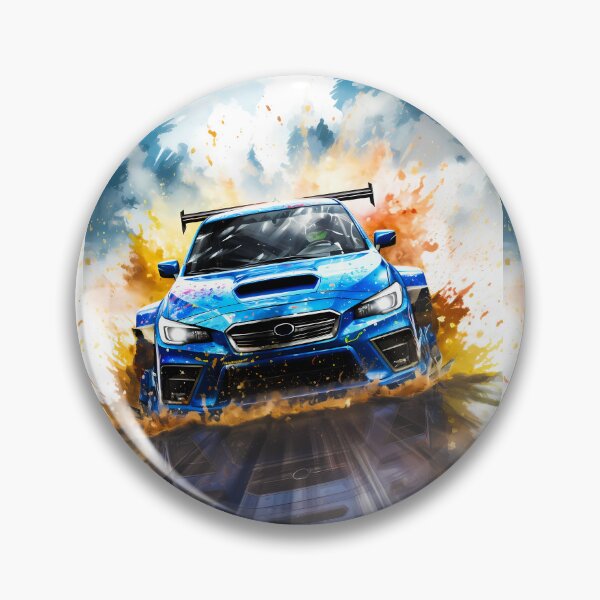 Item preview, Rally Car Charging Through The Dirt designed and sold by RevUpDesign.