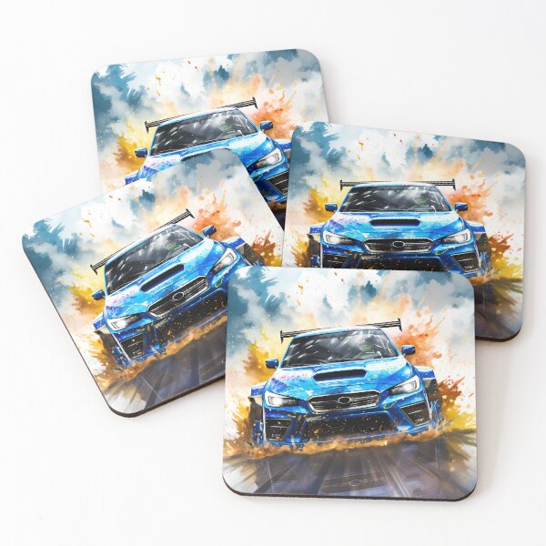 Item preview, Rally Car Charging Through The Dirt designed and sold by RevUpDesign.
