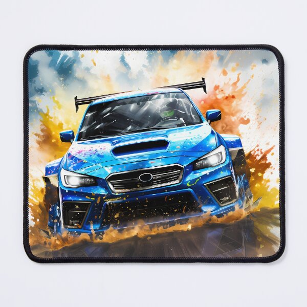 Item preview, Rally Car Charging Through The Dirt designed and sold by RevUpDesign.