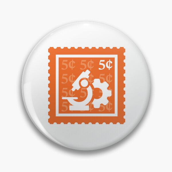 Item preview, Biological Engineering | Orange & White Stamps | College Biology Science Major | Biotechnology Graduate School Class | Medical Engineer Job | University Degree Minor | StampHeed 007 designed and sold by StampHeed.