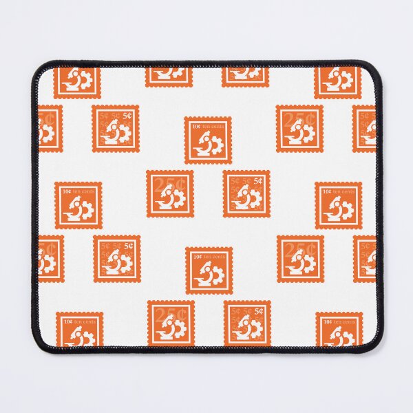 Item preview, Biological Engineering | Orange & White Stamps | College Biology Science Major | Biotechnology Graduate School Class | Medical Engineer Job | University Degree Minor | StampHeed 007 designed and sold by StampHeed.