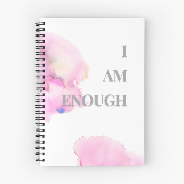 Item preview, "I Am Enough" Watercolour Print Design designed and sold by RaiyaTees.