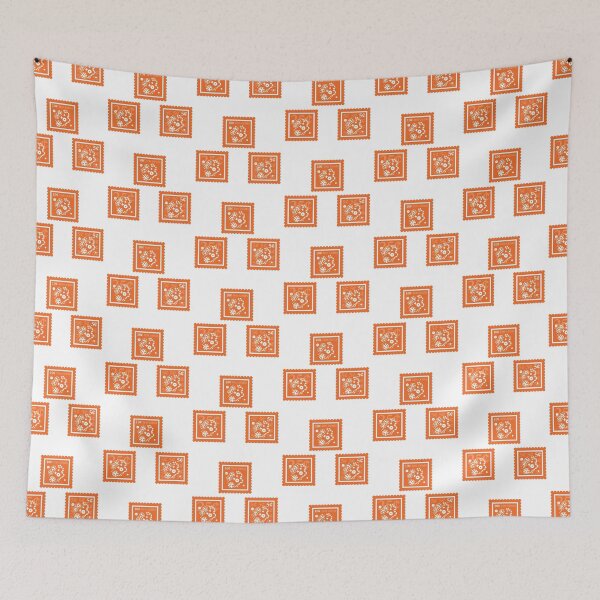 Item preview, Biology | Orange & White Stamps | College Chemistry Science Major | Biochemistry Microbiology Graduate School Class | Bio Researcher Job | University Degree Minor | StampHeed 007 designed and sold by StampHeed.