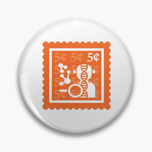Item preview, Biomedical Engineering | Orange & White Stamps | College Biology Bio Major | Medicine Graduate School Class | Bioengineer BME Job | University Degree Minor | StampHeed 007 designed and sold by StampHeed.