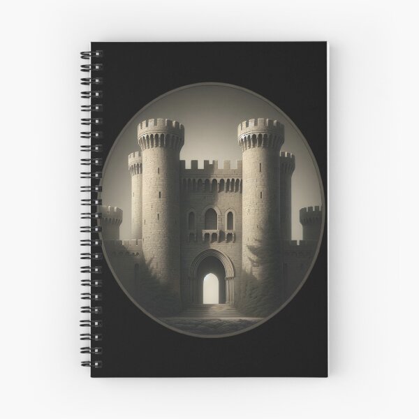 Item preview,  Majestic Medieval Castle Fortress designed and sold by IllumeInk.
