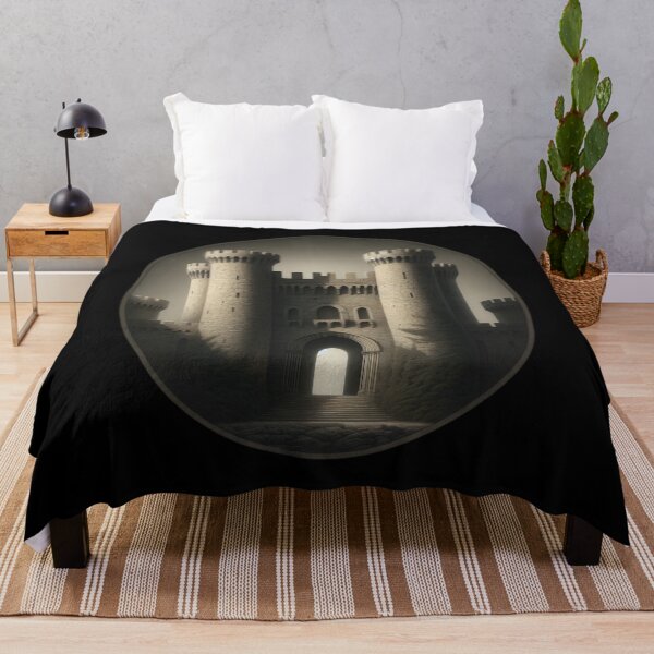 Item preview,  Majestic Medieval Castle Fortress designed and sold by IllumeInk.
