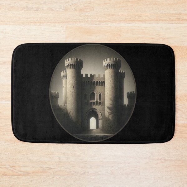 Item preview,  Majestic Medieval Castle Fortress designed and sold by IllumeInk.