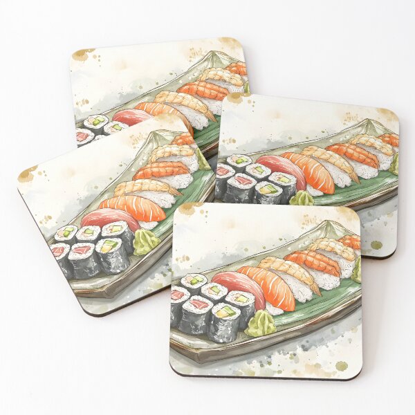 Item preview, Elegant Sushi Platter designed and sold by Alin Richard Iovănuț.