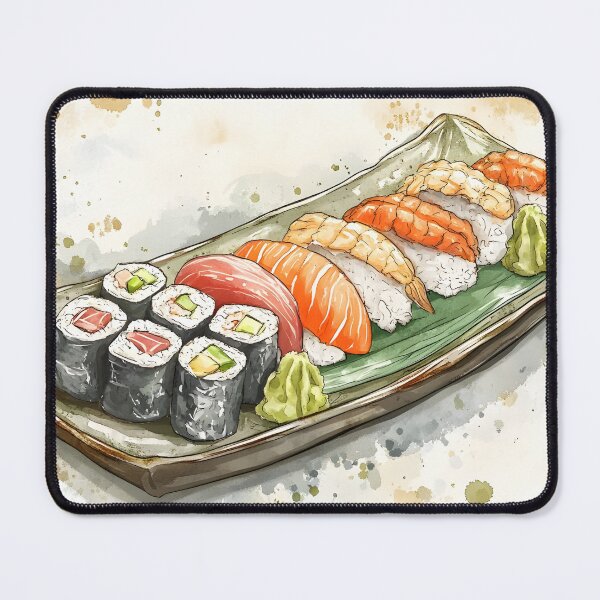 Item preview, Elegant Sushi Platter designed and sold by Alin Richard Iovănuț.