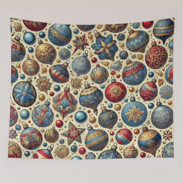 Item preview, Festival of Nostalgic Christmas Baubles  designed and sold by LegademaArt.