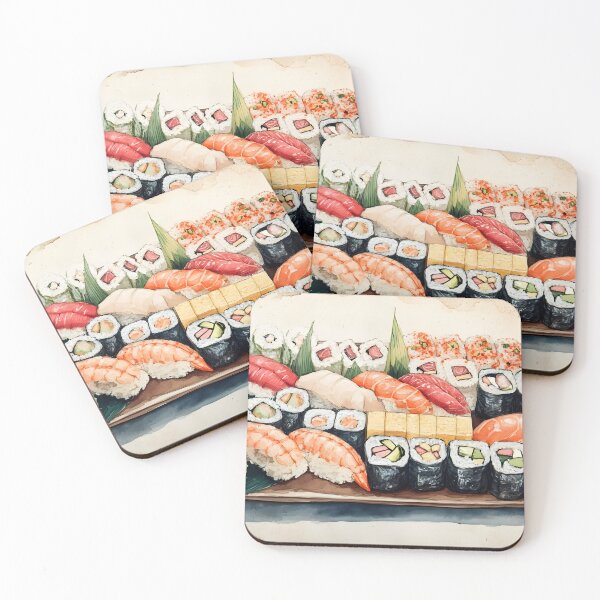 Item preview, Elegant Sushi Platter designed and sold by Alin Richard Iovănuț.