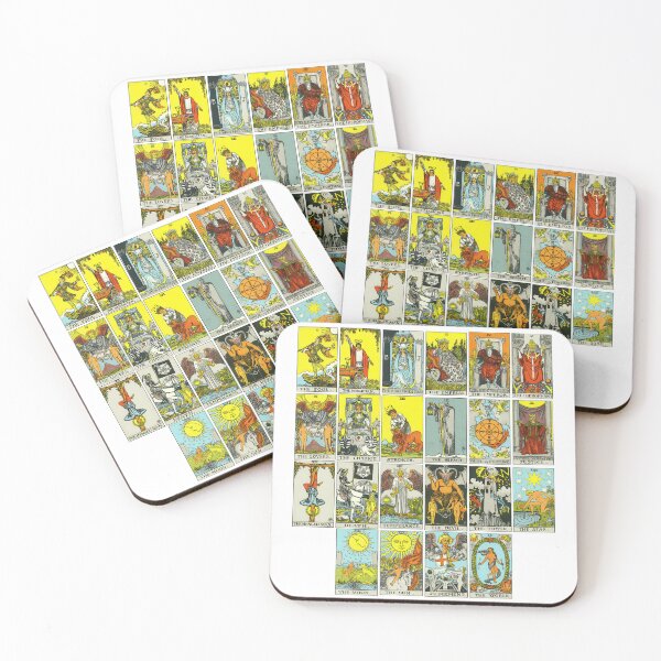 Aperçu de l'œuvre Collection de cartes de tarot créée et vendue par Angry Swan Designs.