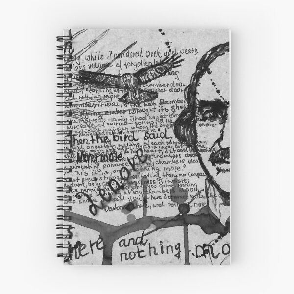 Item preview, Edgar Allen Poe - The Raven - Poet - Writer designed and sold by Marion Waschk.
