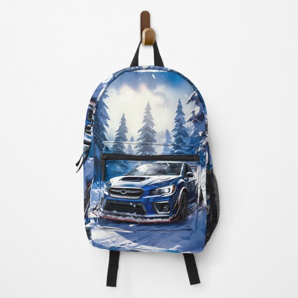 Item preview, Rally Car Tearing Through Snowy Terrain designed and sold by RevUpDesign.