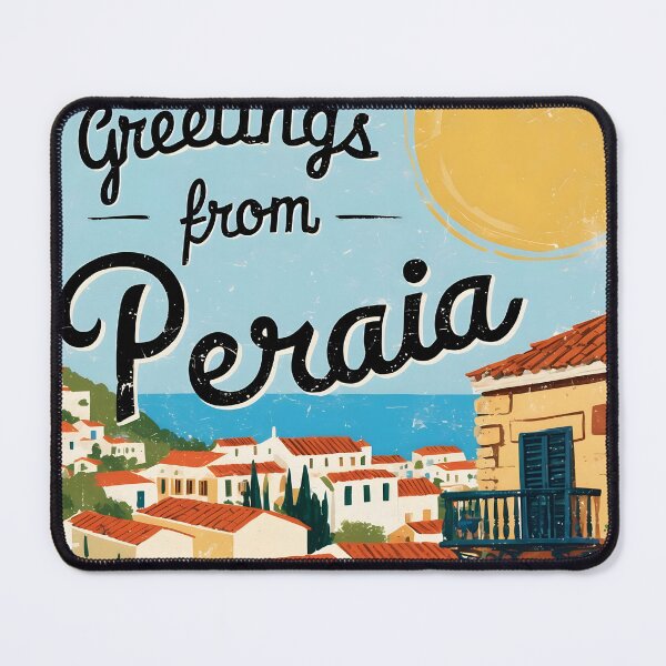 Item preview, Peraia Central Macedonia Postcard Vintage Retro Travel Vintage designed and sold by TravelPostcardGems.