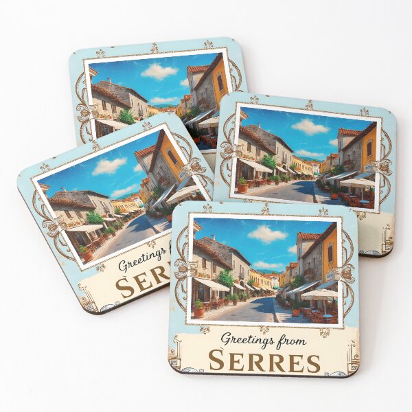 Item preview, Greetings from Serres Central Macedonia Greece Postcard Vintage Retro Travel Vintage designed and sold by TravelPostcardGems.