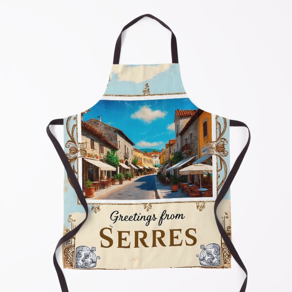 Item preview, Greetings from Serres Central Macedonia Greece Postcard Vintage Retro Travel Vintage designed and sold by TravelPostcardGems.