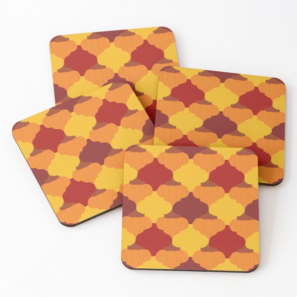 Item preview, Pumpkin Honeycomb Pattern designed and sold by jshuphotography.