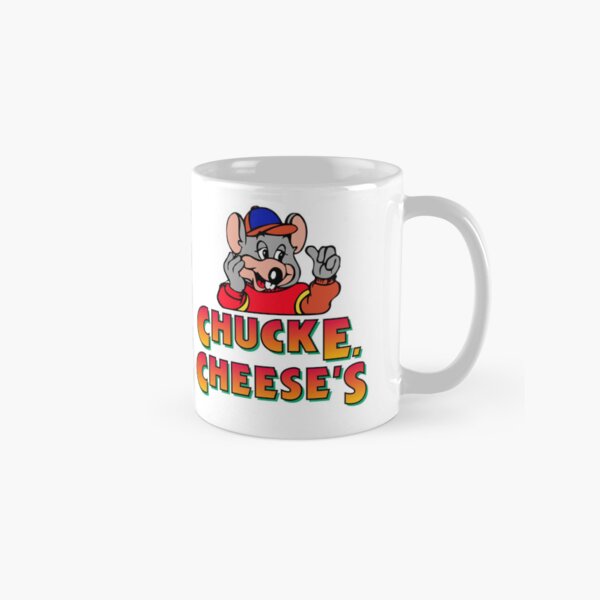 Vista previa del artículo con la obra «Taza y pegatinas del entrenador Chuck de CEC», diseñado y vendido por Mister-Macabre.