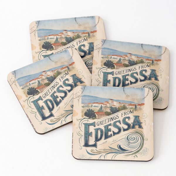 Item preview, Edessa Central Macedonia Greece Postcard Vintage Retro Travel Vintage designed and sold by TravelPostcardGems.