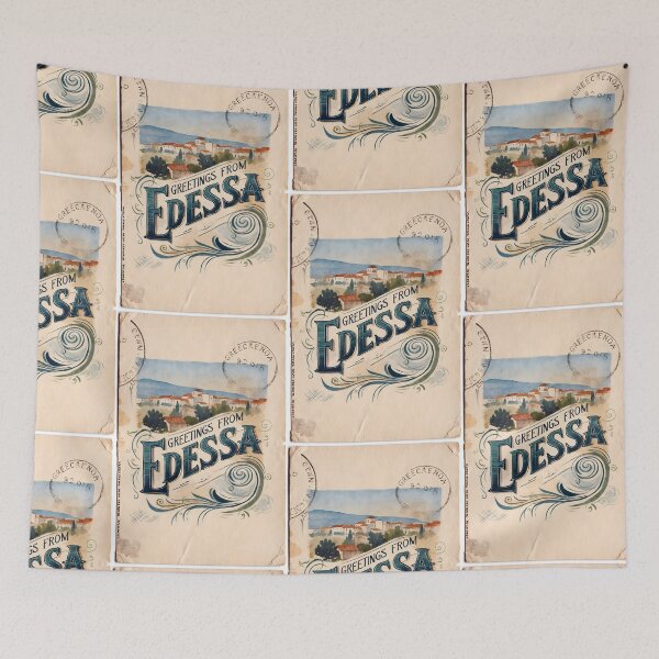 Item preview, Edessa Central Macedonia Greece Postcard Vintage Retro Travel Vintage designed and sold by TravelPostcardGems.