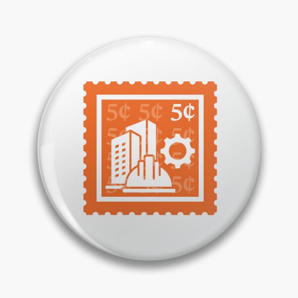 Item preview, Civil Engineering | Orange & White Stamps | College Physics Major | Construction Graduate School Class | Mechanical Engineer Job | University Degree Minor | StampHeed 007 designed and sold by StampHeed.