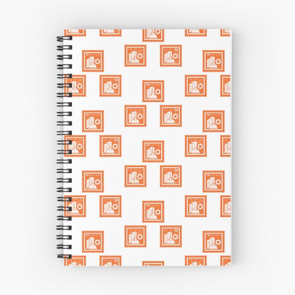 Item preview, Civil Engineering | Orange & White Stamps | College Physics Major | Construction Graduate School Class | Mechanical Engineer Job | University Degree Minor | StampHeed 007 designed and sold by StampHeed.