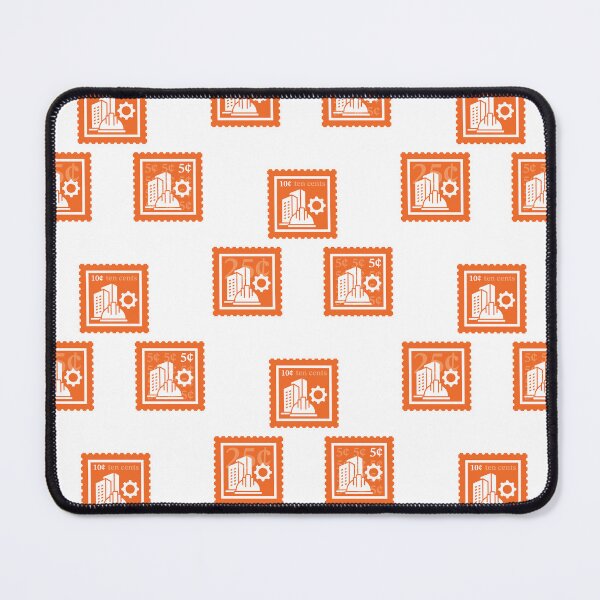 Item preview, Civil Engineering | Orange & White Stamps | College Physics Major | Construction Graduate School Class | Mechanical Engineer Job | University Degree Minor | StampHeed 007 designed and sold by StampHeed.