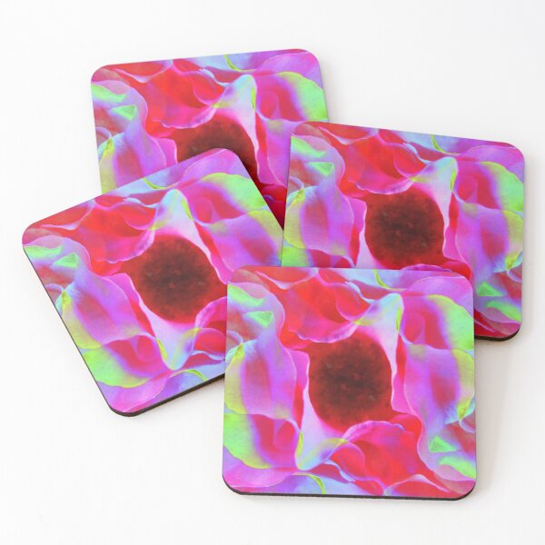 Item preview, Rose petal colorful - rose - pink - yellow - green - rose - pink - yellow - green designed and sold by Marion Waschk.