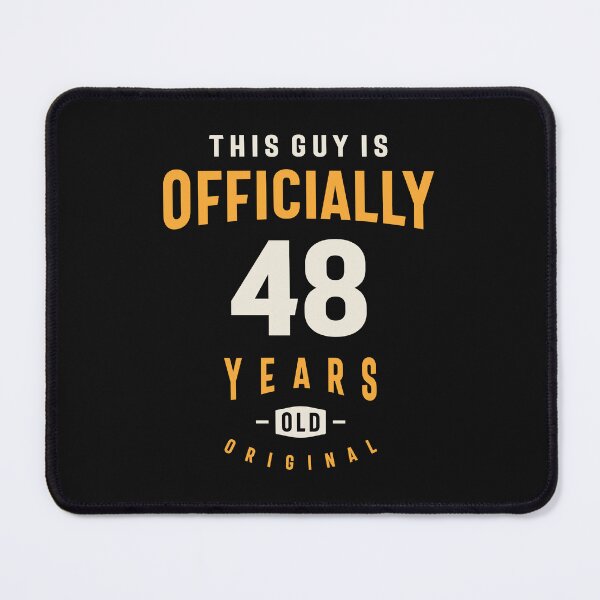 Item preview, This Guy is Officially 48 Years Old - 48th Birthday designed and sold by cidolopez.