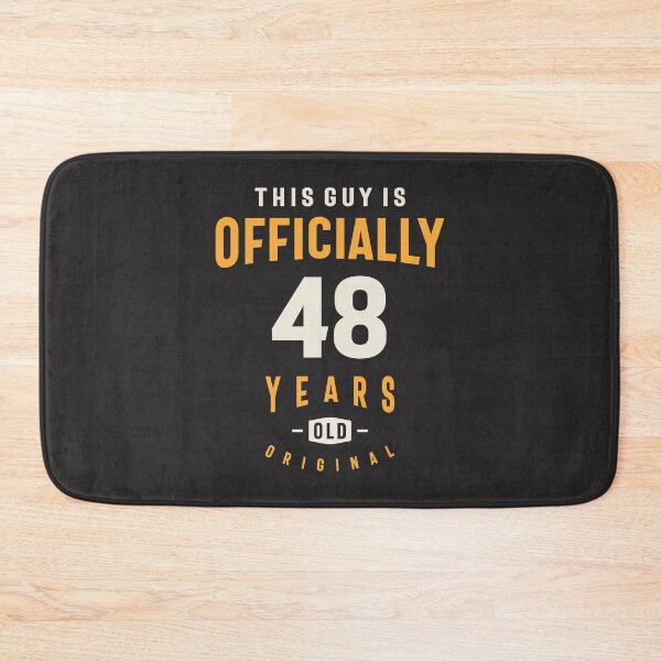 Item preview, This Guy is Officially 48 Years Old - 48th Birthday designed and sold by cidolopez.