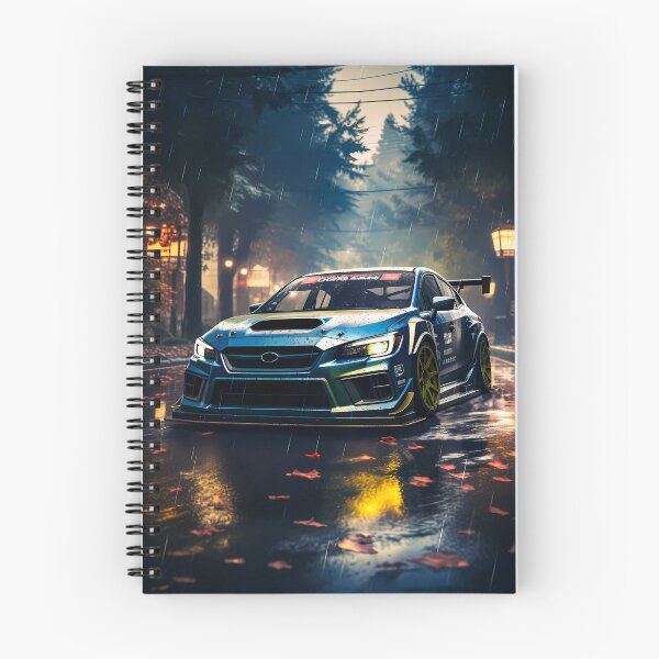 Item preview, Aggressive Custom Sports Car In Dark By Rainy Night designed and sold by RevUpDesign.