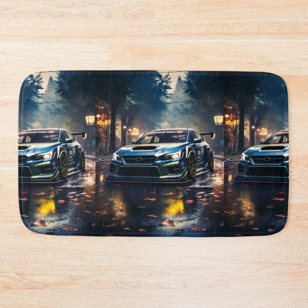 Item preview, Aggressive Custom Sports Car In Dark By Rainy Night designed and sold by RevUpDesign.