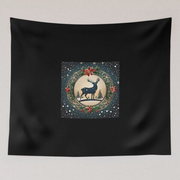 Item preview, Festive Reindeer, funny,  gifts,  merry, time,  designed and sold by Ewelina  Niemiec.