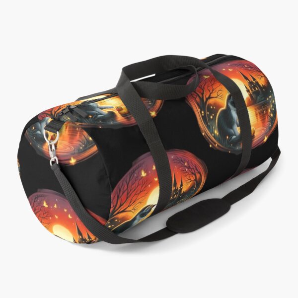 Item preview, Enchanted Cat at Sunset by the Castle designed and sold by IllumeInk.