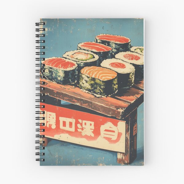 Item preview, Sushi Vintage Asia Japan designed and sold by VivaVibeStyle.