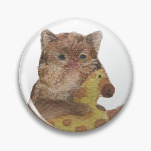 Item preview, Moody cute cat  designed and sold by softbunplush.
