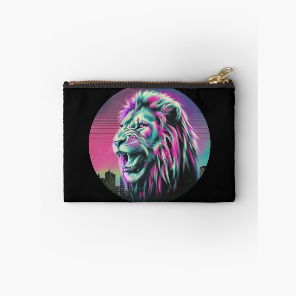 Artikelvorschau, Retrowave-Löwe entworfen und verkauft von szidi04.