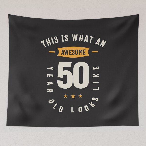 Item preview, This is What an Awesome 50 Years Old - 50th Birthday designed and sold by cidolopez.